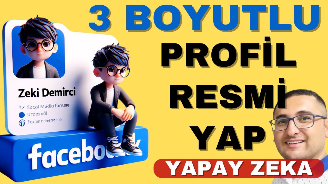 Yapay Zeka İle 3 Boyutlu Profil Resmi Yapma - Yapay Zeka İle Fotoğraf ...