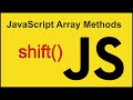 shift() - JavaScript Array Methods