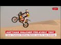 dakar2021 matthias walkner pre event test in dubai uae