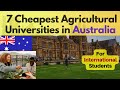 Agriculture Study : Cheapest Agricultural Universities in Australia I Australia Agriculture