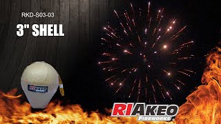 DISPLAY SHELL-3 INCH RKD-S03-03 | RIAKEO FIREWORKS