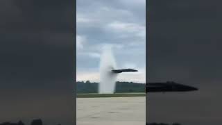 F 18 Hornet broke the sound barrier