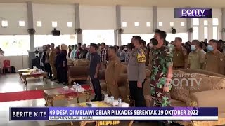 49 Desa di Melawi Gelar Pilkades Serentak 19 Oktober 2022