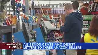 AG sends cease and desist letters to three amazon sellers