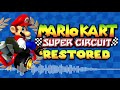 sky garden mario kart super circuit restored