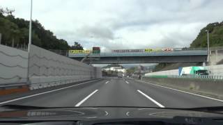 〔名神高速道路〕下り　大山崎IC⇒吹田JCT　2013 10