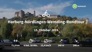 Harburg-Nördlingen-Wemding-Rundtour