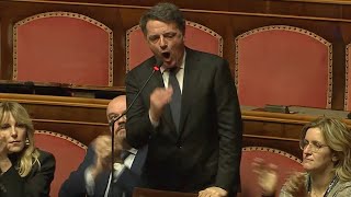 RENZI CONTRO FRATELLI D’ITALIA: “VERGOGNATEVI, SIETE I PEGGIORI GIUSTIZIALISTI”