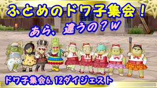 【ドラクエ10】ふとめのドワ子集会！　あら、違うの？　ドワ子集会6.12ダイジェスト