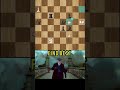 BRILLIANT Queen sacrifice 💎💎#chess #trending #shorts #shortsfeed #brilliantmove #queensac