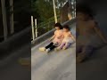 小花超膽小 姊姊牽才敢溜滑梯😂 親子景點 育兒日常 cute 可愛い funny imut 新店陽光公園