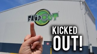 KICKED OUT OF TRAMPOLINE PARK!