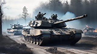 15 Minutes Ago! US Aid M1 ABRAMS Tank Convoy Arrives, And Destroyed By Russia | This is what happene