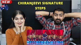 CHIRANJEEVI Signature Steps Reaction | Australian Couple Review | Amazing and Unique Dance Moves!!!!