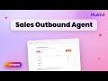 Sales Outbound Agent on Instagram | AI Agent Demo (Mukh.1)
