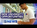 UTS offers guaranteed entry to disadvantaged students | Nine News Australia