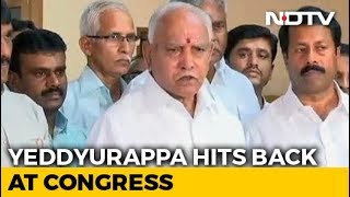 BS Yeddyurappa, Accused Of Rs. 1,800 Crore Payoffs, Hits Out At Congress