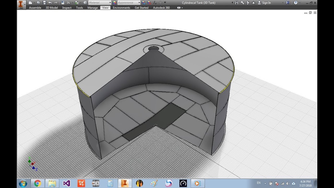Storage Tank Plate Arrangement Youtube
