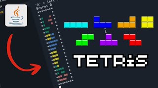 I made a playable TETRIS inside Terminal using Java!