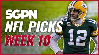 NFL Picks Week 10 - NFL Predictions 11/13/22 - Sports Gambling Podcast - NFL Predictions Week 10