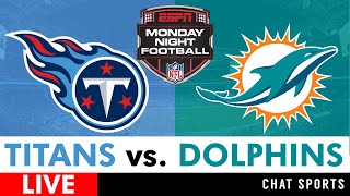 Titans vs. Dolphins Live Stream Scoreboard, Free Play-By-Play, Highlights, Boxscore MNF, NFL Week 14