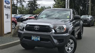 2014 Toyota Tacoma W/ Backup Camera, Cruise Control \u0026 HD Radio Review | Island Ford