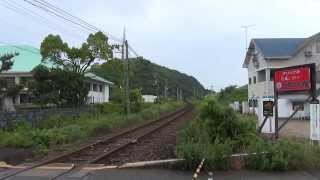 阿波赤石駅発　１５００系　JR四国　牟岐線