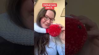 Háčkuji hada podle počtu ODBĚRATELŮ❣️ #crochet #hackovani #háčkování #amigurumicrochet #handmade