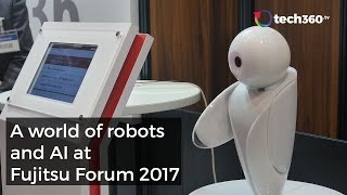 富士通フォーラム2017で体験したロボットとAIの世界