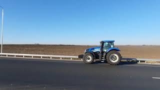 З New Holland назустріч стихії....Riders on the storm...