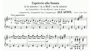 Ali Afifi - Capriccio alla sonata (audio + sheet music)