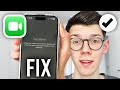 How To Fix FaceTime Not Activating - Full Guide
