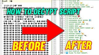 How To Decrypt Lua Script 2022 Method | Lua Script Decrypt Kase Kare | Lua Dec Tool