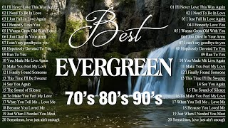 Most Old Evergreen Beautiful Love Songs 80s 90s💖The Greatest Romantic Cruisin Love Songs Collection