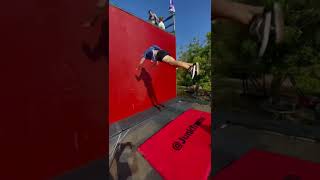 PARKOUR MEETS TRAMPWALL!!