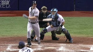 NYY@TB: Headley delivers a big two-out RBI single