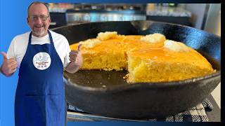 Cast Iron Cornbread: Moist Inside, Golden Outside