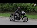 CMC XY400i Cafe Racer | Exhaust sound | Top speed test