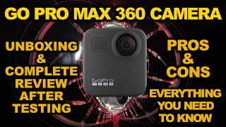 GO PRO MAX 360 CAMERA UNBOXING & REVIEW IN HINDI | #GOPROMAX #GOPROUNBOXING #GOPROMAXREVIEW #GOPRO