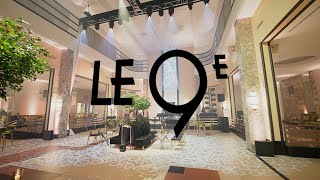 The Grand Reopening Party for Le 9e in Montreal's Eaton Center.