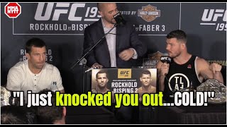 Michael Bisping highlights & Hilarious moments