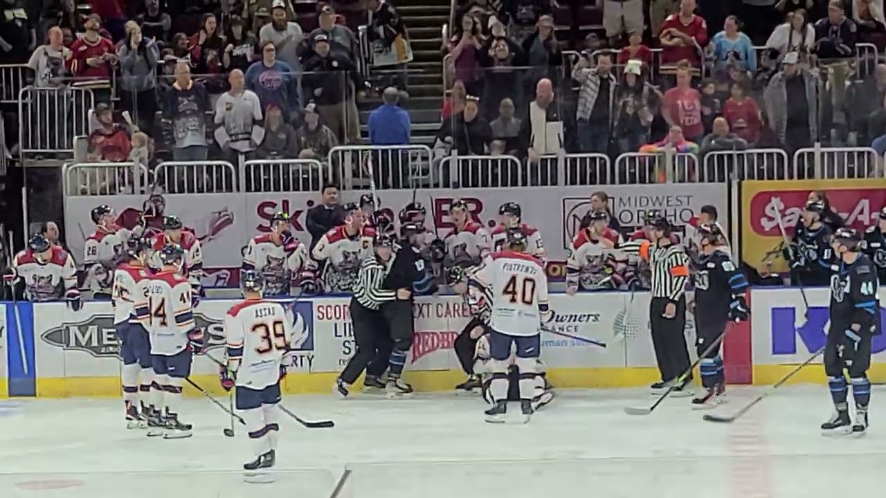 [SPHL] #19 Taylor Price Vs #16 Mitchell McPherson | Quad City Storm Vs ...