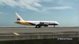 (Unusual Visitors) Monarch with B757 \u0026 Pretty Private Jets || Madeira