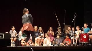 Soundpainting Orchestre des enfants