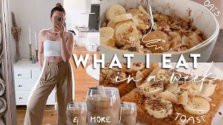What I Eat In A Week *weightloss* | healthy & realistic