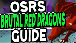 The Ultimate Brutal Red Dragon Slayer Guide OSRS