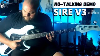 NO TALKING Demo | Sire Marcus Miller V3 2nd Generation Bass