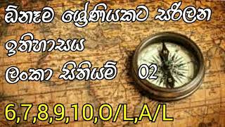 History|ඕනෑම ශ්‍රේණියකට අදාළ ඉතිහාසය ලංකා සිතියම් part 2