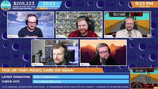 DB2020 - This or That: Magic the Gathering card or Isekai (Anime Genre)