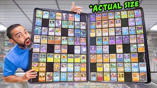 Collect ALL 1,000+ Pokémon in ONE Binder (Pokemon Card Challenge)